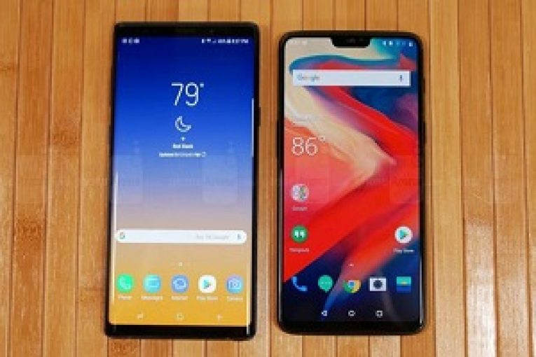 OnePlus 6 و Samsung Galaxy Note9