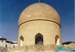 گنبد خشتی مقبره امام زاده سید محمد از نوادگان موسی بن جعفر