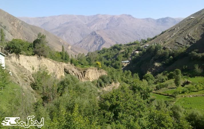 روستای نج در شهر بلده