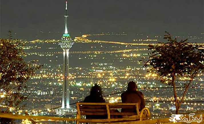 بام تهران از نقاط دیدنی تهران