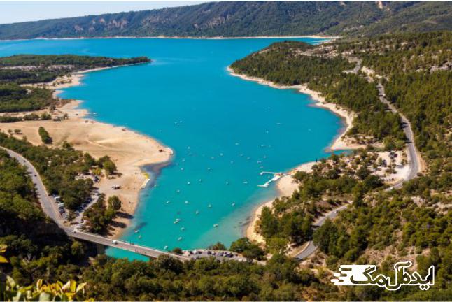 دریاچه سنت کروا در فرانسه