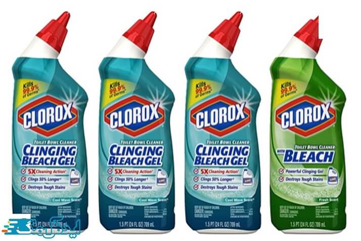 بهترین تمیز کننده توالت: Clorox Toilet Bowl Cleaner with Bleach