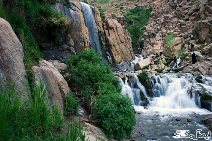 آبشارهای دره سبز رود؛ از جاذبه های طبیعی سرایان
