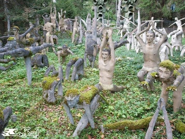 باغ مجسمه پاریکالا در فنلاند یکی از ترسناک ترین مکان های دنیا