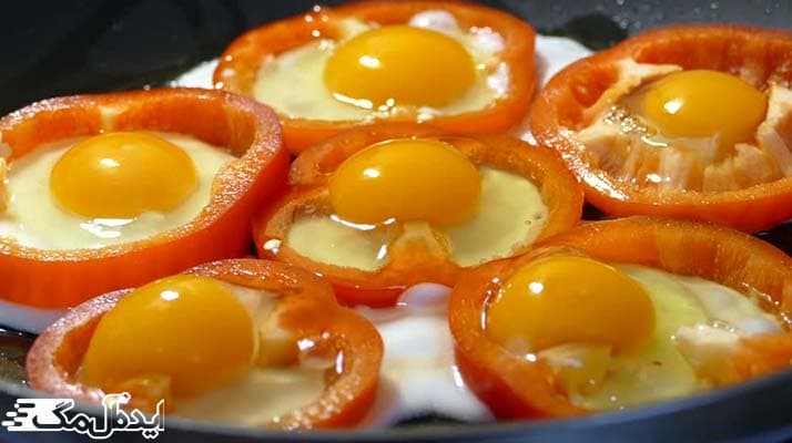 مصرف تخم مرغ و فلفل دلمه‌ای جایگزین کپسول لاغری