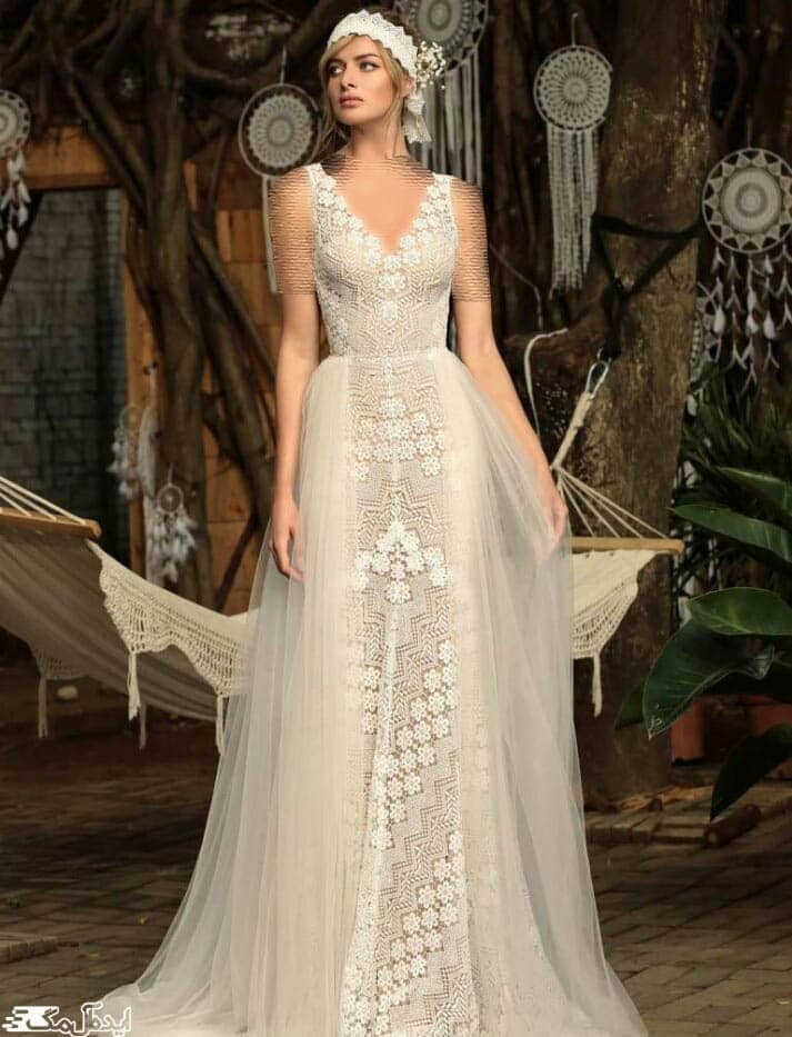 لباس عروس ایرانی جدید