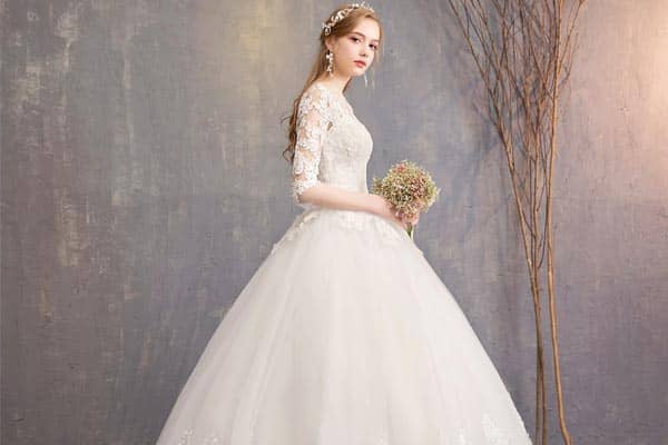مدل لباس عروس پرسسی شیک و زیبا