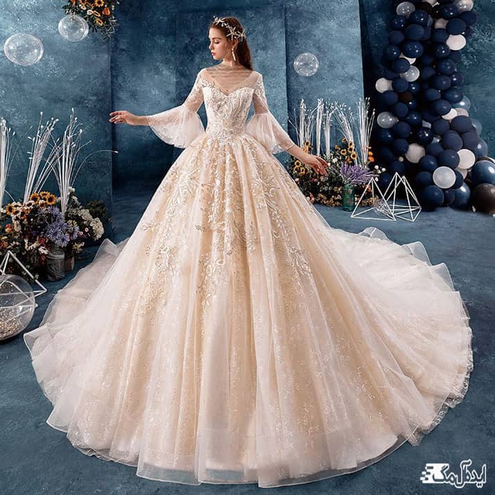 لباس عروس فانتزی پرنسسی