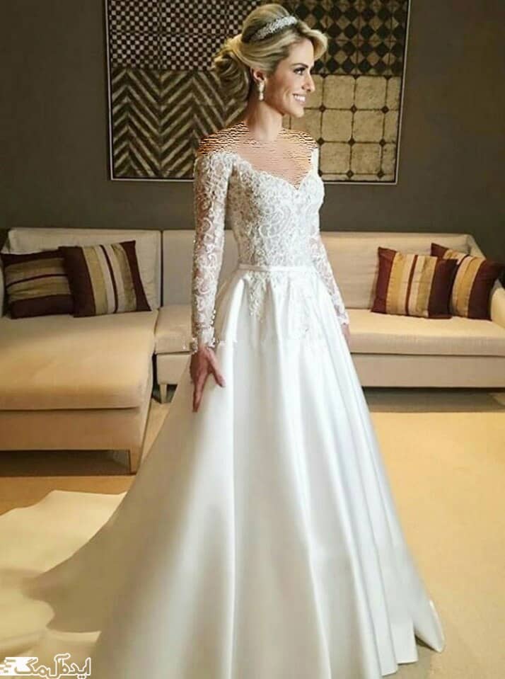 مدل لباس عروس فون