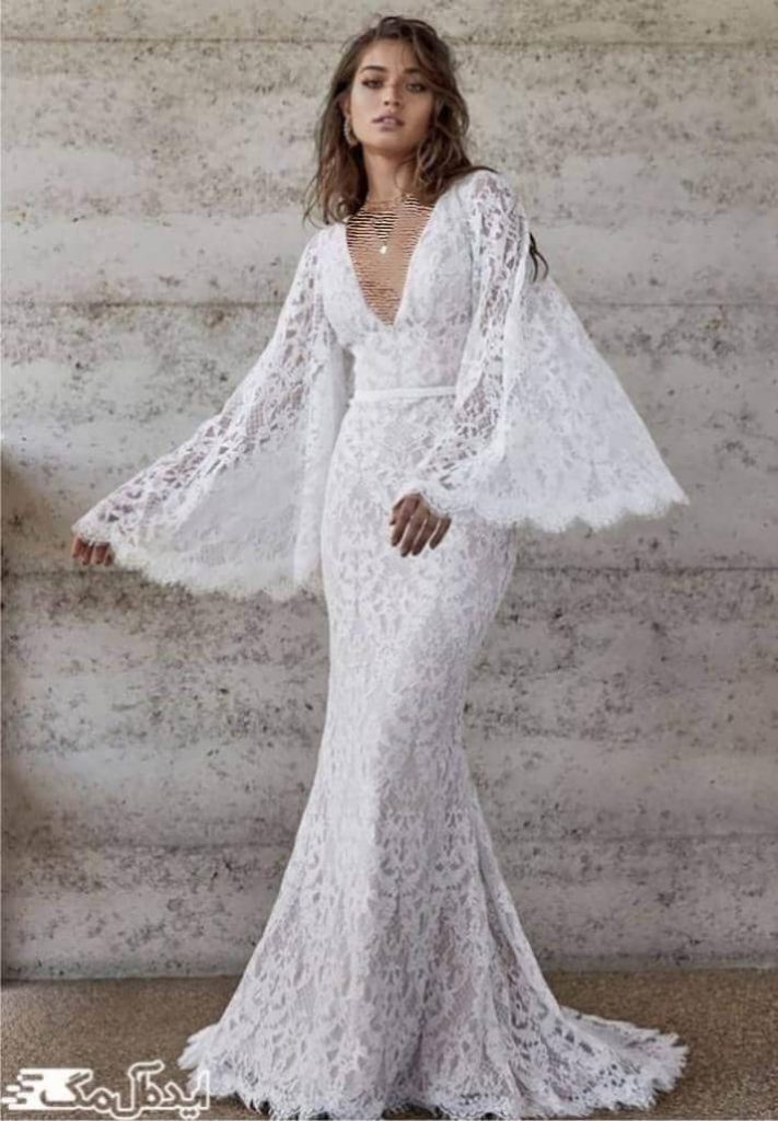 بهترین لباس عروس دانتل 2020