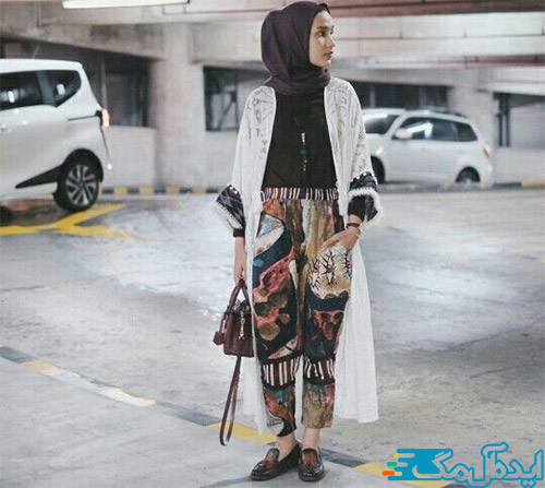 پوشیدن به سبک بوهمین در دختران با حجاب