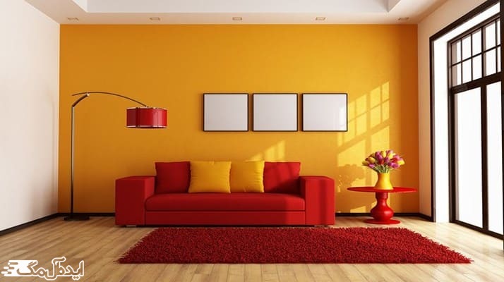 راهنمای کامل استفاده از رنگ زرشکی در منزل
