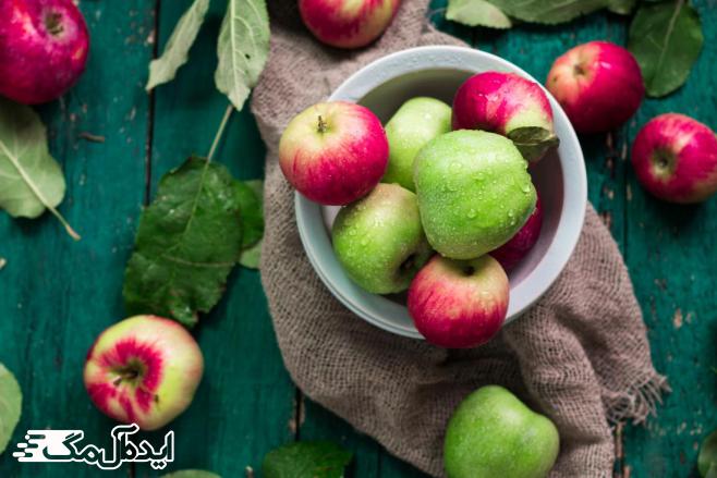 کاهش وزن با مصرف سیب 