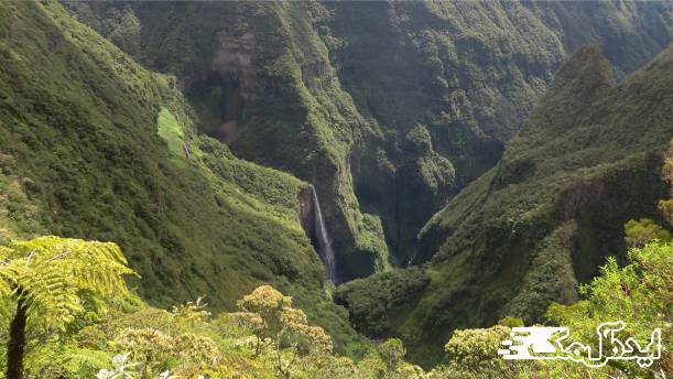 عکس اول از آبشار Cascades de Trou de Fer