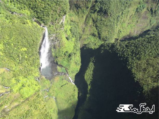 عکس دوم از آبشار Cascades de Trou de Fer