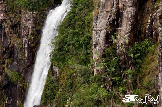 عکس اول از آبشار Mutarazi Falls