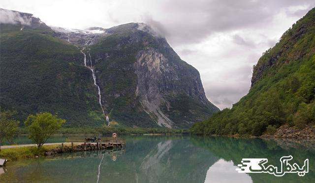عکس اول از آبشار Ramnefjellsfossen 