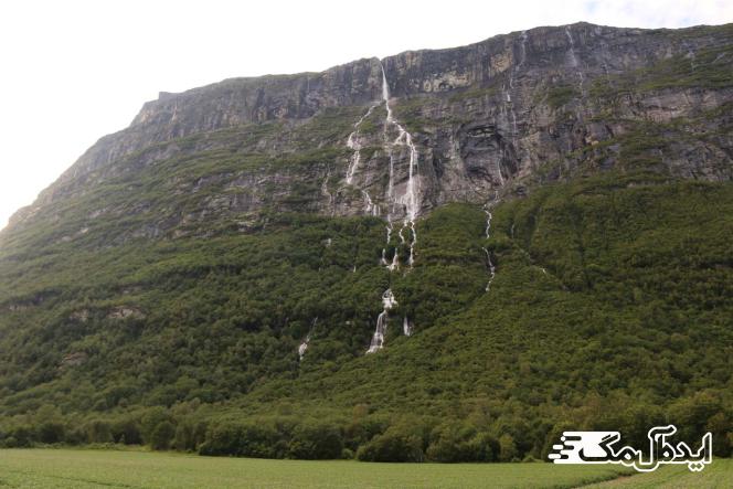 عگس اول از آبشار Vinnufossen