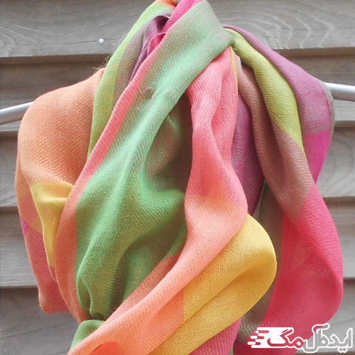 طرح ها و رنگ های زیبای شال و روسری