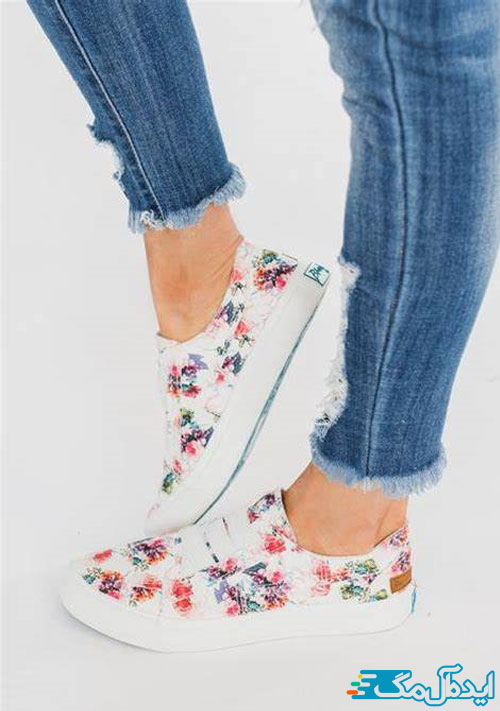 کفش گل گلی