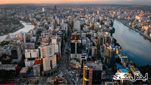 داکا یکی از شلوغ ترین شهر های جهان 