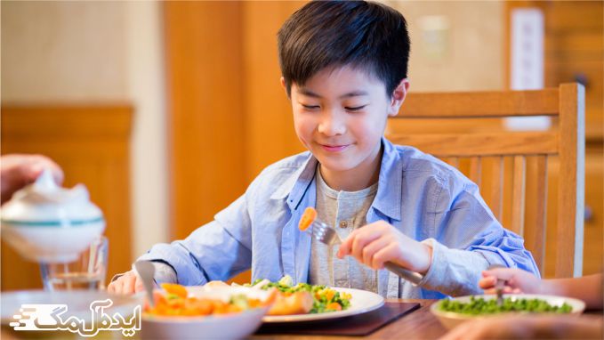 برای افزایش تمرکز در کودکان به او سبزیجات سالم بدهید