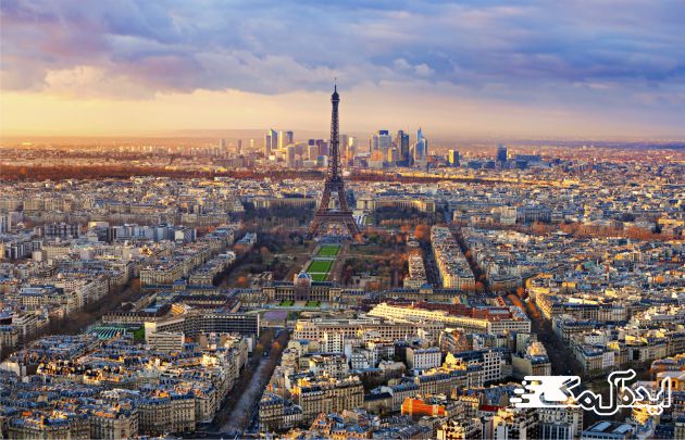 پاریس یکی از شلوغ ترین شهر های جهان 