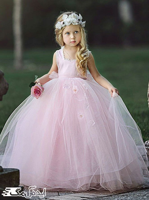 لباس عروس پرنسسی دخترانه