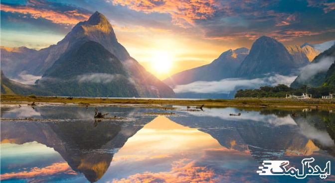 نیوزیلند یکی از زیباترین کشورهای جهان 
