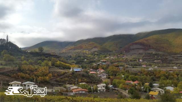 روستای کندلوس یکی از زیباترین منظره های شمال 