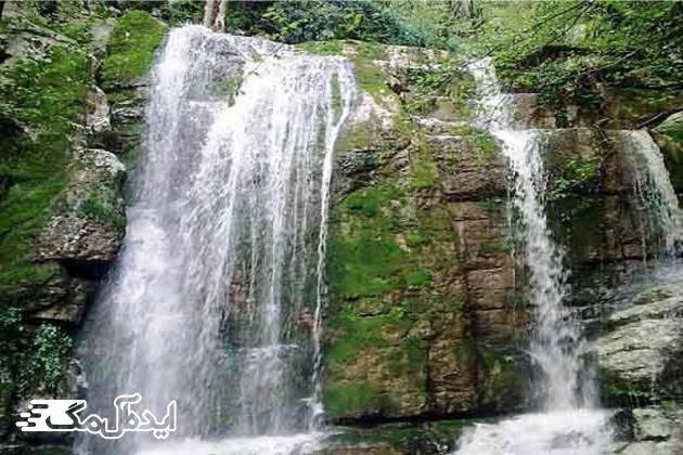 آبشار رنگو در استان گلستان 