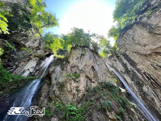 آبشار زیارت در گرگان 