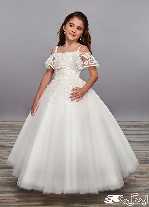 لباس‌های ساده و زیبا برای عروس کوچولوهای ساده و زیبا