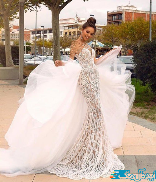 ترکیب خلاقیت و زیبایی در مدل‌های خاص لباس عروس اروپایی
