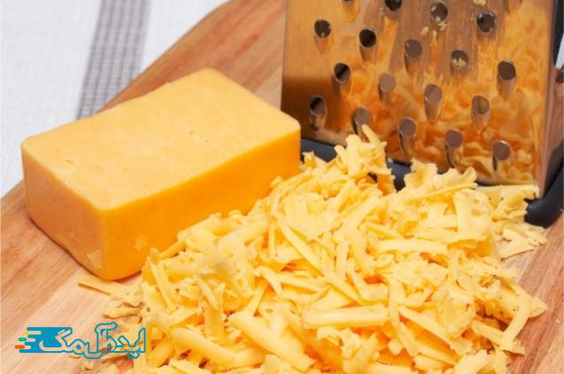 پنیر چدار یکی از لذیذترین انواع پنیر 