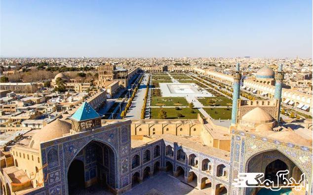 اصفهان یکی از زیباترین شهرهای ایران 