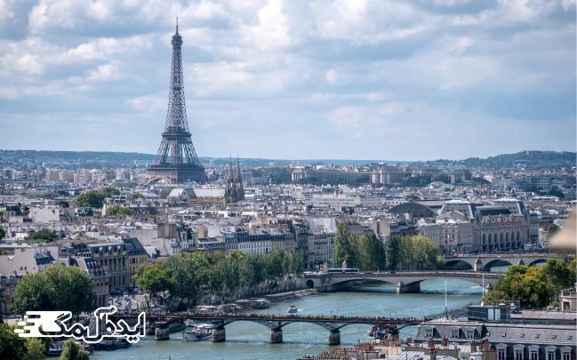 پاریس یکی از زیباترین شهرهای دنیا 