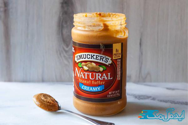 کره بادام زمینی Smucker's Natural Peanut Butter