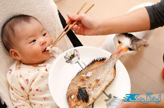مصرف ماهی در کودکان 