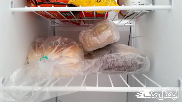 نگهداری نان در یخچال 