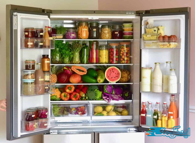 مدت زمان نگهداری مواد غذایی با توجه به قفسه های یخچال 