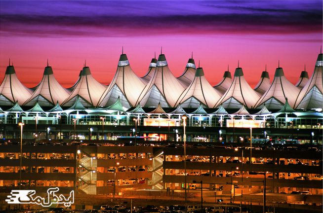 فرودگاه بین المللی دنور از بزرگترین فرودگاه جهان 