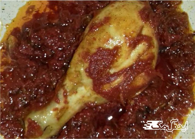 خورشت پیاز و مرغ 