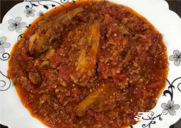 گوجه خورشت مازندرانی 