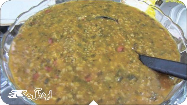 آش چریش یک غذای محلی در خراسان شمالی 