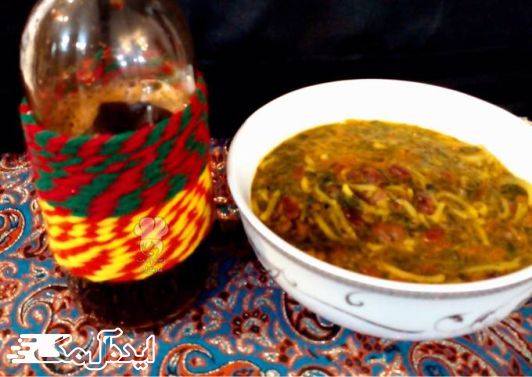 آش زیره از غذاهای محلی کرمان 