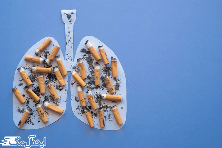 بیماری مزمن انسدادی ریه در اثر مصرف سیگار