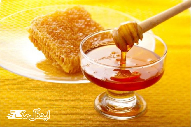 استفاده از عسل در کیک 
