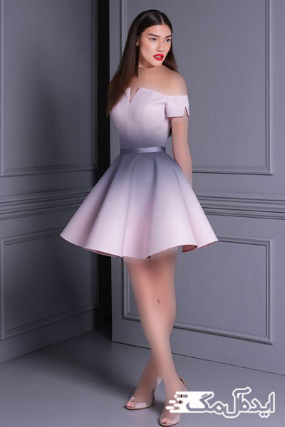 لباس مجلسی دخترانه شیک با رنگی خاص و زیبا