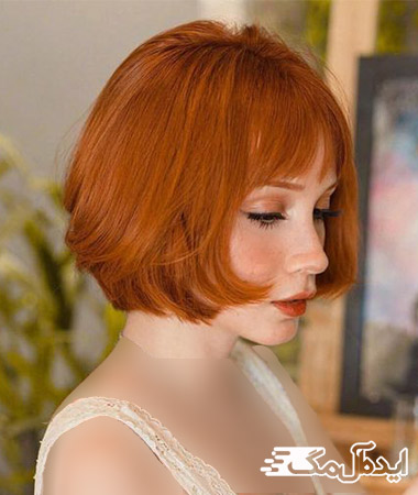 مدل موی باب فرانسوی را می‌توان با یک رنگ موی خاص از سادگی خارج کرد